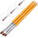 Lovenails 3 Gel Brush Set - Oval Brushes for Nail Design & Art | Professional Quality Gel Modeling & Full Cover Brushes - Buy Online on SooperMarket.com