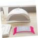 KALLORY Nail Accessories Office Desk Accessories Comfortable Silicone Nail Art Arm Rest Nail Salon Hand Holder Arm Rest Manicure Accessories () Desk Arm Nail Supplies Roso - Buy Online on SooperMarket.com