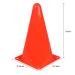 CARTMAN 9 Inch 12 Pack Plastic Training Cones - Indoor Outdoor Traffic Cones for Soccer, Skating, Football, Basketball - Field Marker Agility Cones for Festive Events - Buy Online on SooperMarket.com
