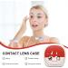 Awakentti Cute Moon & Stars Contact Lens Container Set - Portable with Tweezers Mirror Solution & More - Buy Online on SooperMarket.com