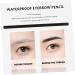 PLAFOPE Hard Core Eyebrow Pencil Peel- off Pencil Eyebrow Cosmetic Pencil Log Eyebrow Pencil Pencils Wooden - Buy Online on SooperMarket.com