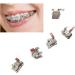 5 Kits (100 Pcs) Dental Orthodontic Metal Brackets Brace Mini Roth 022 Slot 3-4-5 Hooks - Buy Online on SooperMarket.com