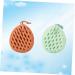 Buy 2pcs Wash Sponge Bath Loofah Scrubber - Exfoliating Tools for Bath & Shower | Ideal for All Skin Types - Buy Online on SooperMarket.com