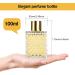 Ysimple 2 Pack 100ml Perfume Atomiser Portable Clear Empty Glass Perfume Spray Bottles Refillable Perfume Atomizer Large Cosmetic Fine Mist Atomizer for Travel(Gold) 100ml Gold - Buy Online on SooperMarket.com