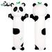 Yamepuia Panda Plush Pillow 56cm Long Panda Stuffed Plush Plushie Soft Panda Stuffed Animal Body Pillow for Kids Birthday Gifts for Women Boys and Girls Panda Pillow