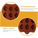 MAGICLULU 4pcs Chocolate Mold Silicone Molds Chocolates Baking Mold Silicone Cookie Molds Baking Cake Molds Chocolate DIY Molds Silicone Cake Molds DIY Cake Molds Biscuit Dessert Silica Gel - Buy Online on SooperMarket.com