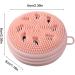 Silicone Face Massager Brush Super Soft Face Scrub Brush with Soft Bristles Smart Face Scrubber Exfoliator Manual Face Wash Scrub for Face Skincare Anti Agging Skin Cleanser Makeup Tool Pink - Buy Online on SooperMarket.com