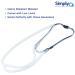 Ozone Stethoscope Accessory - Silicone Tube Soft Ear Plugs & Male Luer Lock for Enhanced Comfort | International Shipping Available - Buy Online on SooperMarket.com