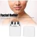 Mini Portable Facial Roller Reusable Facial Skin Care Tools for Exquisite Makeup Volcanic Stone Oil Absorbing Ball for Skincare Easy Cleaning Makeup Beauty Accessories for Female Girls(White) - Buy Online on SooperMarket.com
