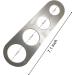 Groupcow New Stainless Steel Pasta Spaghetti Measurer Measure Kitchen Tool (KT0126) - Buy Online on SooperMarket.com