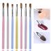 7-Piece Nail Brush Set | Gel & UV Gel Brushes for Acrylic Nail Art | Perfect for Stunning Designs - Buy Online on SooperMarket.com