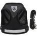Reflective Soft Padded Dog & Cat Dishes with Leash - Air-Mesh for Small Dogs & Cats (XS 24-27cm) - LOOK ANDE HOUSE - Buy Online on SooperMarket.com