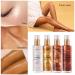 Liyalan Shimmer Body Oil Rose Gold Highlighter Illuminator 2.8 Fl Oz - #02 Rose Gold - Buy Online on SooperMarket.com