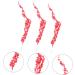 HOMSFOU 9 pcs crafts branch christmas tree red fruit christmas berry spray crafts berry picks dragon beard Foam berry decorate Christmas Red Berry Twig Stem Accessories red berries - Buy Online on SooperMarket.com