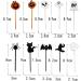 Halloween Cupcake Toppers Set of 10 Cake Decorating Toothbrush Ornaments for Home Birthday Holiday Gift Supplies Halloween Cupcake Toppers Plastic 10 Halloween - Buy Online on SooperMarket.com