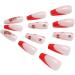 Vatocu Christmas False Nails - Long Xmas Snowflakes Glitter Press on Nails for Women and Girls (24pcs) - Buy Online on SooperMarket.com