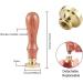 Wax Seal Stamp Crown 25mm with Wooden Handle for Wedding Invitations - CRASPIRE - Buy Online on SooperMarket.com