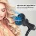 Adjustable Universal Hair Diffuser Nozzle for Natural Curly Wavy Hair - Black - Buy Online on SooperMarket.com