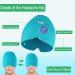 Migraine Relief Cap Reusable Cold Hot Therapy Migraine and Headache Relief Cap Single-Sided Gel Ice Hot Head Wrap for Chronic Migraine Tension Headache Sinus Stress Puffy Eyes (Blue) - Buy Online on SooperMarket.com