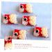 EXCEART 20 Pcs Diy Accessories Hair Pin Tiara Glow Tracks Cars Art Pin Headband Diy Materials Lapel Supplies Mx4pcs Redx4pcs - Buy Online on SooperMarket.com