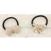 Cuhair Hair Scrunchies for Girls - 6 Pack Assorted Designs with Pearls & Crystals | International Shipping - Buy Online on SooperMarket.com