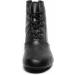Black Leather Jazz Boots Split Sole Dancing Shoes for Adult Women Men - Size 9 Women/8 Men - Buy Online on SooperMarket.com