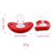 Bexdug Orthodontic Pacifier for 6-18 Months | Funny Mustache Design | Perfect Gift for Boys & Girls | International Shipping Available - Buy Online on SooperMarket.com