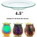 Corleone Replacement Wax Warmer Dishes - Round Glass Bowls for Electric Wax Melter and Burner - Set of 2 - Buy Online on SooperMarket.com
