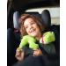 Moses.Dino T-Rex Nude Pillow | Plush Neck Pillow for Kids | Ideal Travel Companion | Green Tyrannosaurus-Rex | 1 Pack - Buy Online on SooperMarket.com
