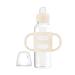 Dr. Brown s Milestones Narrow Sippy Bottle with 100% Silicone Handles Easy-Grip Bottle with Soft Sippy Spout 8oz/250mL BPA Free Light-Pink & Ecru 2 Pack 6m+ 2 Pack Light Pink & Ecru - Buy Online on SooperMarket.com