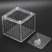 Acrylic Reptile Breeding Box Transparent Live Food Storage Insect Viewing Box for Spider Crickets Snails Hermit Crabs Tarantulas Geckos 3.9x3.9x3.5inch - Buy Online on SooperMarket.com
