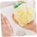 NOLITOY 4pcs Large Bath Ball Pouf Sponge - Cute Mesh Shower Flower for Spa & Relaxation - Buy Online on SooperMarket.com