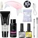 Liummrcy Polygel Nail Kit - 8pcs All-in-One French Nail Extension Set for Beginners | Salon Quality DIY Manicure at Home | PGP006 - Buy Online on SooperMarket.com