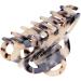F Fityle Women's Vintage Hair Gripper Clip - Acrylic Hair Claw Stylish Leopard Design for Effortless Elegance - Buy Online on SooperMarket.com