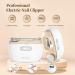 Electric Nail Clipper Nail Trimmer Nail Polisher 2 in-1 Automatic Nail Clipper 2 Speed Fingernail Clippers Nail File with Light Women Manicure Set Nail Clippers for Baby Kids Seniors Weak Hands Mjq-fu0913-01 - Buy Online on SooperMarket.com