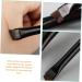 Healeved 15 Sets Eyeliner Brush Makeup Brush Eye Liner Wands Multifunctional Eyebrow Brush Wood Black - Buy Online on SooperMarket.com