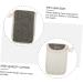 PLAFOPE 2pcs Black Linen Soap Bag Soap Mesh Pouch Bar Soap Pouch Drawstring Soap Bag Soap Mesh Holder Flax - Buy Online on SooperMarket.com