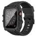 YALOCEA Compatible with Apple Watch Band 44mm with Case Built-in Screen Protector Rugged Shockproof Strap Bumper Cover with Tempered Glass Screen Protector for iWatch Series 6/SE2/SE/5/4 Matte Black Matte Black 44mm
