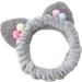 JSGHGDF Headband Plush r Cat Ears Headbands Makeup Hairband -slip Kitten Ear r Head Wrap Elastic Headbands 1 - Buy Online on SooperMarket.com