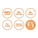 Moon Cheese Cheddar - 2 oz | 100% Natural Cheese Snack - Buy Online on SooperMarket.com
