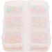 5 Boxes Nail Art Beads Glittery Nail Rhinestones Set with Different Shapes and Sizes Portable Plastic Manicure Art Beads with Transparent Storage Box Nail Art Decoration for Nail Salon - Buy Online on SooperMarket.com
