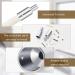 6 Pcs Threaded Tip Replacement Kit for Extension Poles - Metal Threaded Tips for 1 Inch Wood/Metal Poles - Buy Online on SooperMarket.com