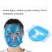 Reusable Hot Cold Gel Facial Mask - Skin Tightening & Fatigue Relief | Eye Relaxation & Cooling Therapy - Buy Online on SooperMarket.com