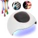 UV Nail Dryer Lamp - Quick Drying LED Lamp for Gel Nails | White Gel Polish Nail Dryer - Buy Online on SooperMarket.com