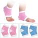Moisturizing Heel Socks Open Toe Socks Cracked Gel Heel Socks for Dry Hard Cracked Heels Toeless Spa Socks Heel Repair Socks for Women Foot Care Gel Moisturizer Socks (Pink) - Buy Online on SooperMarket.com