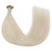 Youngsee Nano Ring Hair Extensions - 45cm Platinum Blonde Real Hair 50g Premium Quality #60A - Buy Online on SooperMarket.com