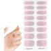 Semi-Cured Nail Wraps Natural Gloss Gel Nail Strips | Adhesive Nail Polish Strips Fingernail Manicure Stickers Salon-Quality Finish Easy Application - Buy Online on SooperMarket.com