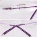 Ranara Replacement Glasses End Tips - Metal Brackets & Nose Bridge for Borderless 1-Hole Frames | Purple Spare Parts - Buy Online on SooperMarket.com