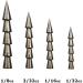 Reaction Tackle Nail Weights - Tungsten Insert Sinkers 1/16 oz (25 pack) - Buy Online on SooperMarket.com