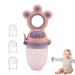 Baok Baby Fruit Schnuller Feeder | Food-Grade Silicone Baby Fruit Dispenser & Massage Toy for Toddlers - Buy Online on SooperMarket.com